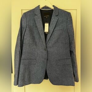 Banana republic blazer. Blue. Never worn. Size 12.